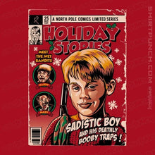 Load image into Gallery viewer, Daily_Deal_Shirts Magnets / 3"x3" / Red Holiday Stories