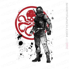 Load image into Gallery viewer, Shirts Magnets / 3"x3" / White Winter Soldier Sumi-e