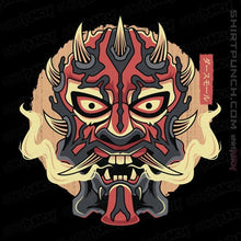 Load image into Gallery viewer, Shirts Magnets / 3"x3" / Black Nightbrother Oni Mask