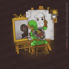 Load image into Gallery viewer, Shirts Magnets / 3"x3" / Dark Chocolate Heroic Self Portrait