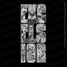 Load image into Gallery viewer, Shirts Magnets / 3"x3" / Black Excelsior