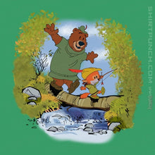 Load image into Gallery viewer, Daily_Deal_Shirts Magnets / 3"x3" / Irish Green Sherwood Awaits