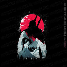 Load image into Gallery viewer, Shirts Magnets / 3"x3" / Black Wild Sunset