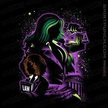 Load image into Gallery viewer, Daily_Deal_Shirts Magnets / 3"x3" / Black Strong Lawyer