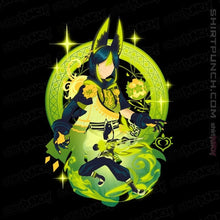 Load image into Gallery viewer, Shirts Magnets / 3"x3" / Black Verdant Strider Tighnari