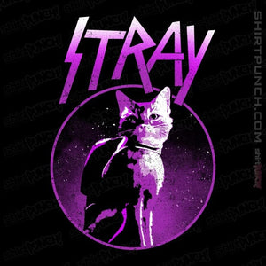 Daily_Deal_Shirts Magnets / 3"x3" / Black Neon Cat