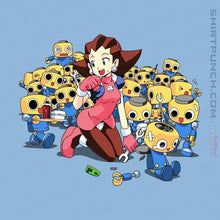 Load image into Gallery viewer, Shirts Magnets / 3"x3" / Powder Blue Breaktime