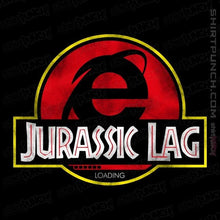 Load image into Gallery viewer, Daily_Deal_Shirts Magnets / 3&quot;x3&quot; / Black Jurassic Lag

