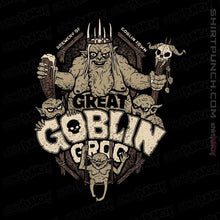 Load image into Gallery viewer, Shirts Magnets / 3&quot;x3&quot; / Black Great Goblin Grog

