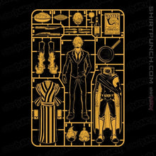 Load image into Gallery viewer, Daily_Deal_Shirts Magnets / 3"x3" / Black Sanji Model Sprue