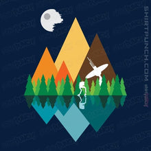 Load image into Gallery viewer, Secret_Shirts Magnets / 3"x3" / Navy The Forest View