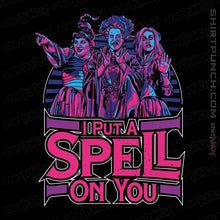 Load image into Gallery viewer, Secret_Shirts Magnets / 3"x3" / Black I Put A Spell On You