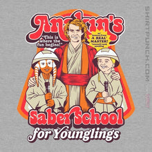 Load image into Gallery viewer, Daily_Deal_Shirts Magnets / 3"x3" / Sports Grey Anakin's Saber School
