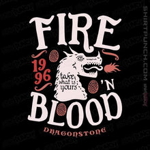 Load image into Gallery viewer, Shirts Magnets / 3"x3" / Black House Of Dragons