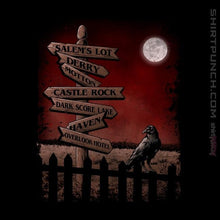 Load image into Gallery viewer, Shirts Magnets / 3"x3" / Black Horror Crossroads