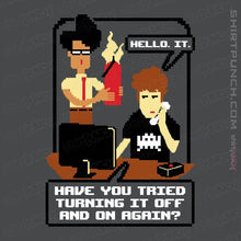 Load image into Gallery viewer, Daily_Deal_Shirts Magnets / 3"x3" / Charcoal IT Support