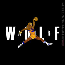 Load image into Gallery viewer, Shirts Magnets / 3"x3" / Black Air Wolf '85