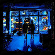 Load image into Gallery viewer, Daily_Deal_Shirts Magnets / 3"x3" / Black Van Gogh Never Watched The World Burn