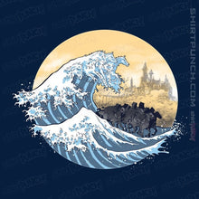 Load image into Gallery viewer, Daily_Deal_Shirts Magnets / 3"x3" / Navy The Great Wave of the Ringwraiths