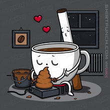 Load image into Gallery viewer, Secret_Shirts Magnets / 3"x3" / Charcoal Coffee And Cigarette