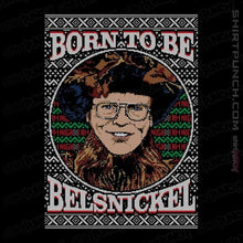 Load image into Gallery viewer, Shirts Magnets / 3"x3" / Black Born To Be Belsnickel