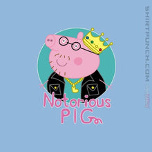 Load image into Gallery viewer, Shirts Magnets / 3"x3" / Powder Blue Notorious PIG