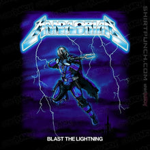 Load image into Gallery viewer, Secret_Shirts Magnets / 3"x3" / Black Blast The Lightning!