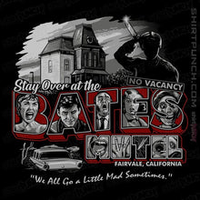 Load image into Gallery viewer, Daily_Deal_Shirts Magnets / 3"x3" / Black Stay At The Bates Motel
