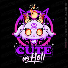 Load image into Gallery viewer, Daily_Deal_Shirts Magnets / 3"x3" / Black Cute As Hell Tee