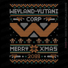 Load image into Gallery viewer, Daily_Deal_Shirts Magnets / 3"x3" / Black Happy Alien Xmas