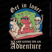 Load image into Gallery viewer, Daily_Deal_Shirts Magnets / 3"x3" / Black Going On An Adventure