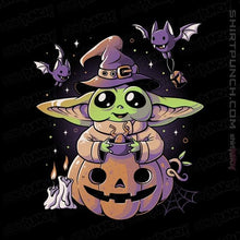 Load image into Gallery viewer, Shirts Magnets / 3"x3" / Black Spooky Baby