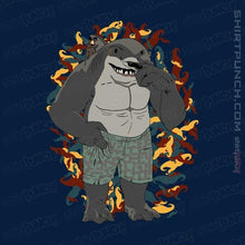 Load image into Gallery viewer, Shirts Magnets / 3"x3" / Navy Nanaue Incognito