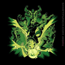 Load image into Gallery viewer, Shirts Magnets / 3"x3" / Black Alien Hero