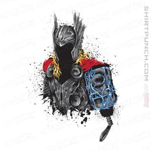 Load image into Gallery viewer, Shirts Magnets / 3"x3" / White The Power Of Thunder