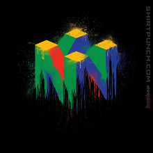 Load image into Gallery viewer, Shirts T-Shirts, Youth / Small / Black N64 Splash