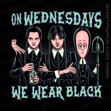 Load image into Gallery viewer, Daily_Deal_Shirts Magnets / 3"x3" / Black Wednesday Club