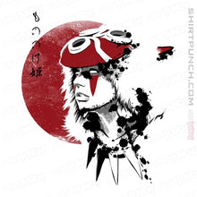 Load image into Gallery viewer, Shirts Magnets / 3"x3" / White Red Sun Princess