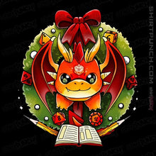 Load image into Gallery viewer, Secret_Shirts Magnets / 3"x3" / Black RPG Wreath