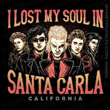 Load image into Gallery viewer, Daily_Deal_Shirts Magnets / 3"x3" / Black Santa Carla California