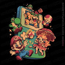 Load image into Gallery viewer, Daily_Deal_Shirts Magnets / 3"x3" / Black Plumber Game