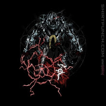 Load image into Gallery viewer, Shirts Magnets / 3"x3" / Black Fullmetal Graffiti