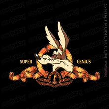 Load image into Gallery viewer, Shirts Magnets / 3"x3" / Black Super Genius