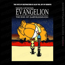 Load image into Gallery viewer, Secret_Shirts Magnets / 3"x3" / Black Garfieldgelion