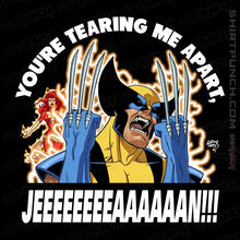 Load image into Gallery viewer, Daily_Deal_Shirts Magnets / 3"x3" / Black You're Tearing Me Apart, Jean!!!