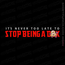 Load image into Gallery viewer, Secret_Shirts Magnets / 3"x3" / Black Never Too Late