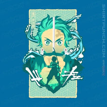 Load image into Gallery viewer, Shirts Magnets / 3"x3" / Sapphire Water Breathing