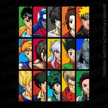 Load image into Gallery viewer, Daily_Deal_Shirts Magnets / 3"x3" / Black Anime VS Anime