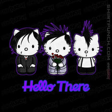 Load image into Gallery viewer, Shirts Magnets / 3"x3" / Black Hello There