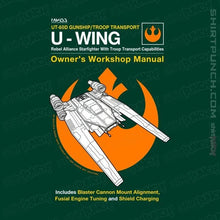 Load image into Gallery viewer, Secret_Shirts Magnets / 3"x3" / Forest U-Wing Manual